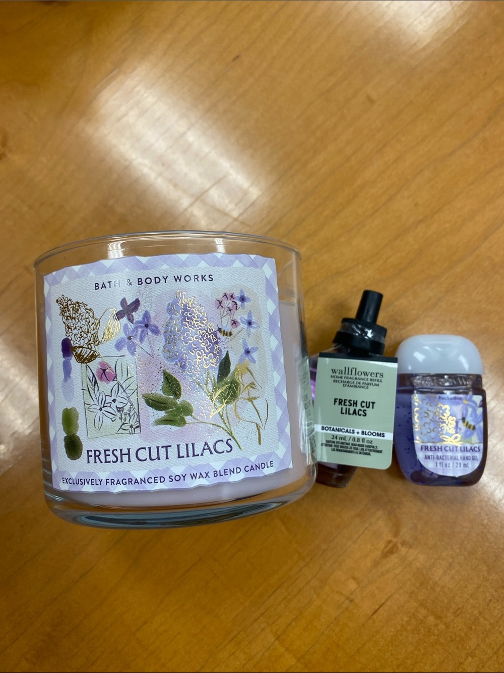 Bath & Body Works Fresh Cut Lilacs Set